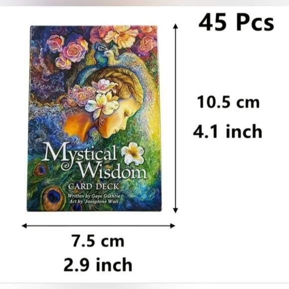 LAST 1! FREE CRYSTALS! Mystical Wisdom Card Deck by Gaye Guthrie Josephine Wall - Picture 8 of 9